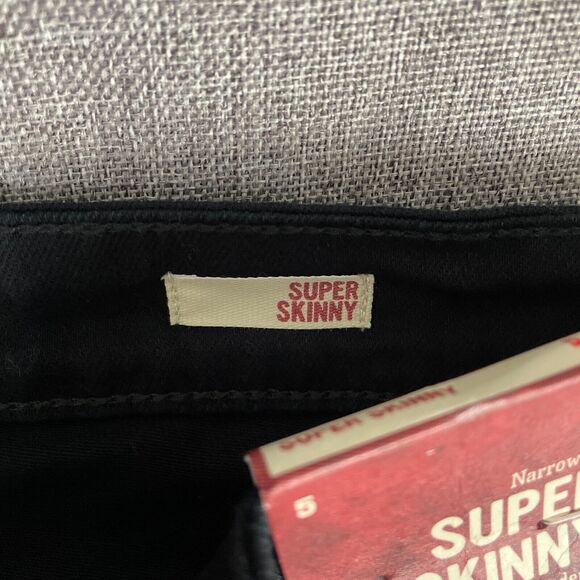 Arizona Jean Co. Super Skinny Denim Womens 5 Cotton Blend - Picture 10 of 11